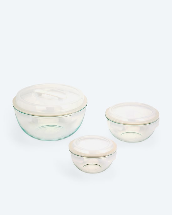 Produktabbildung für Schüssel-Set mit Griff, 3tlg.