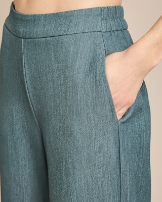 Produktabbildung 5 für Palazzo Hose in Denim Optik