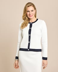 Produktabbildung für Cardigan mit Kontrast