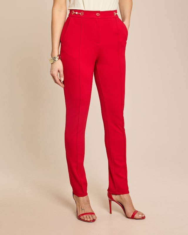 Hose mit Zierelement