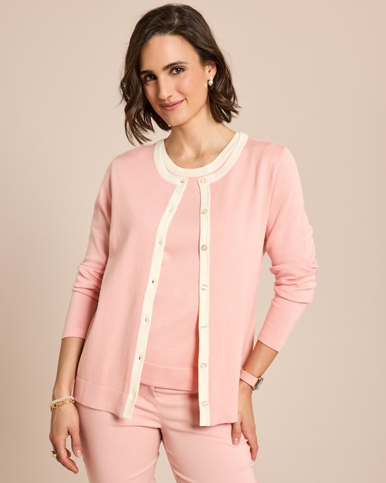 Produktabbildung für Twin-Set Strickjacke & Top