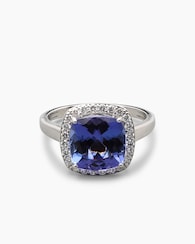 Produktabbildung für Ring mit Tansanit AAAAA und Brillanten