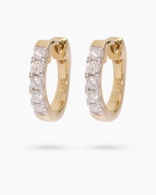 Produktabbildung 1 für Brillant-Creolen ca. 0,25 ct