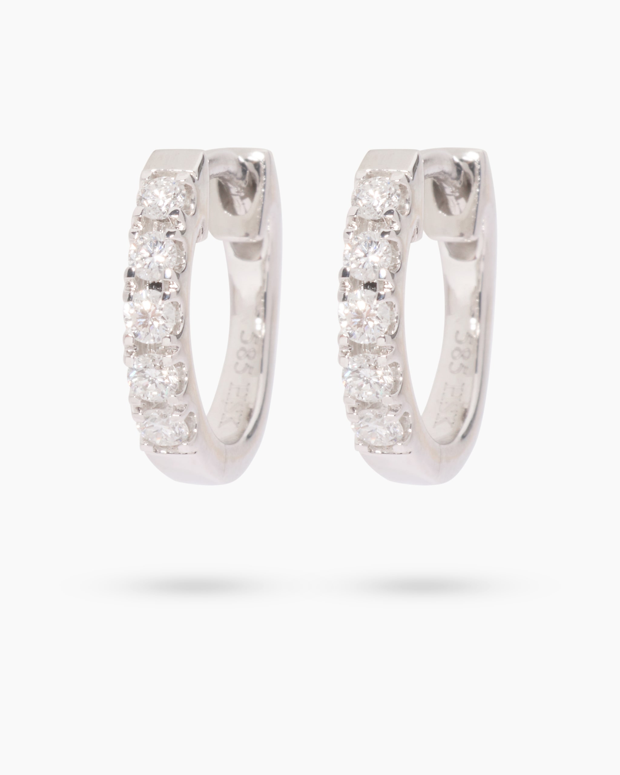 Produktabbildung für Brillant-Creolen ca. 0,25 ct