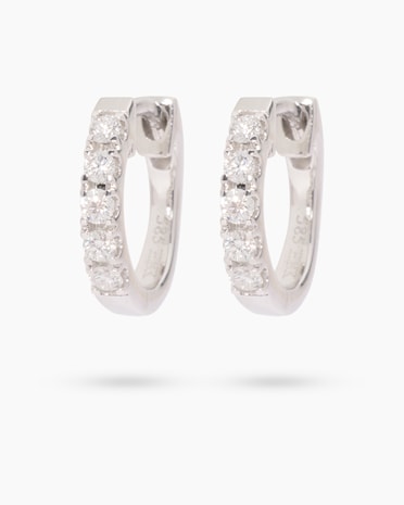 Produktabbildung für Brillant-Creolen ca. 0,25 ct