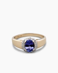 Produktabbildung für Ring mit Tansanit AAA+ & Brillanten