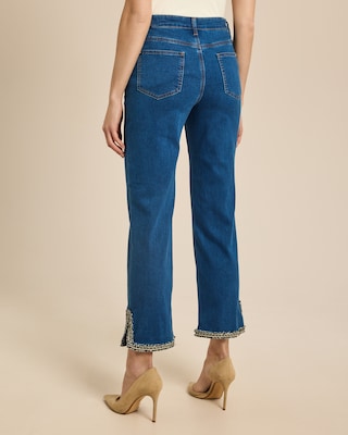 Produktabbildung 4 für Straight Leg Jeans mit Deko