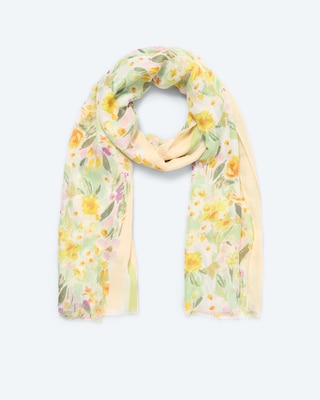 Produktabbildung 2 für Schal mit Blümchendruck