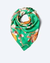 Produktabbildung für Seidentuch Tigerdruck