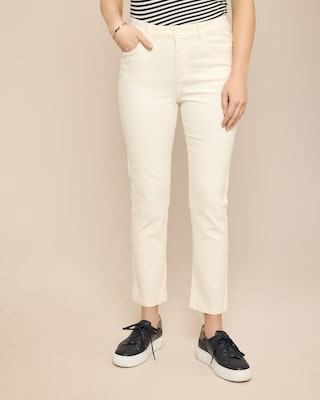 Produktabbildung 1 für Slim Fit Jeans verkürzt mit Zierstichen