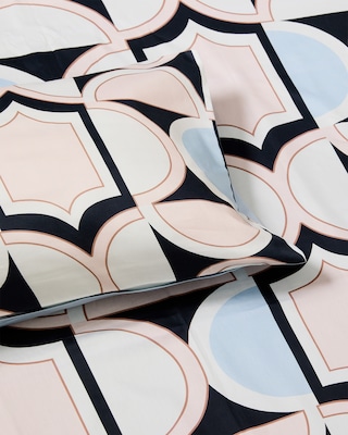 Produktabbildung 2 für Mako-Satin Wendebettwäsche "Palma", 3tlg.