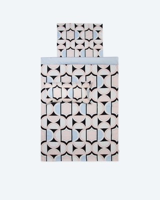 Produktabbildung 4 für Mako-Satin Wendebettwäsche "Palma", 3tlg.