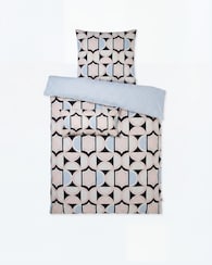 Produktabbildung für Mako-Satin Wendebettwäsche "Palma", 3tlg.