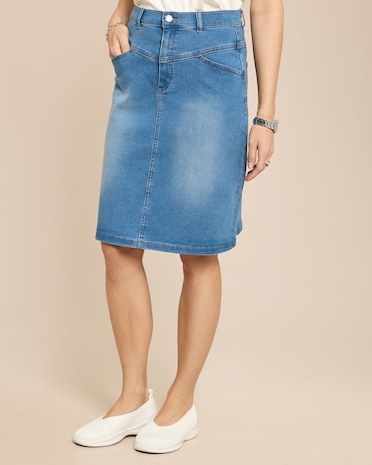 Produktabbildung für Rock aus Denim Super Stretch