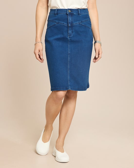Produktabbildung für Rock aus Denim Super Stretch