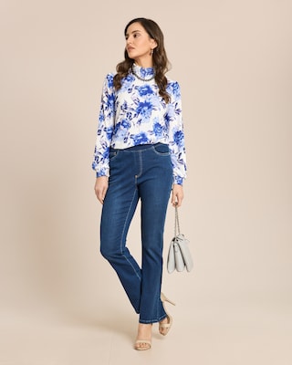 Produktabbildung 3 für Bootcut Jeans, hochelastisch