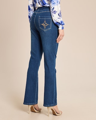 Produktabbildung 4 für Bootcut Jeans, hochelastisch