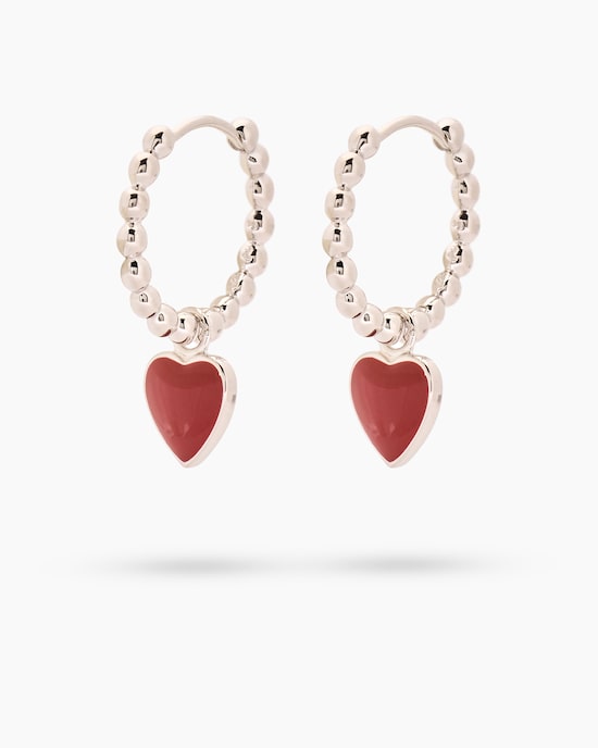 Produktabbildung für Creolen mit Herz