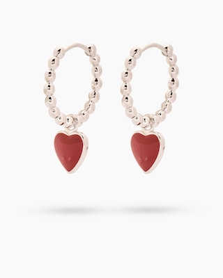 Produktabbildung 2 für Creolen mit Herz