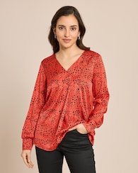Produktabbildung für Blusenshirt mit Leodruck