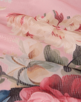 Produktabbildung 3 für Schal Exklusiv-Rosendruck