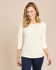 Produktabbildung für Soi Rich Shirt mit Strassverzierung