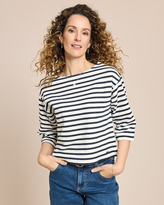 Produktabbildung für Ringelshirt weiter Arm