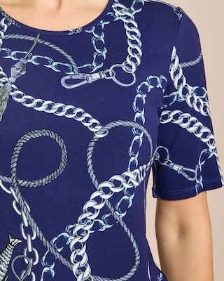 Produktabbildung 5 für Shirt mit Kettenmuster