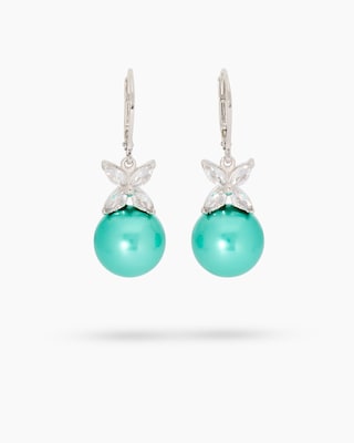 Produktabbildung 4 für Ohrhänger mit Muschelkernperlen 12 mm