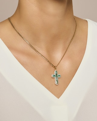 Produktabbildung 3 für Anhänger mit Smaragd