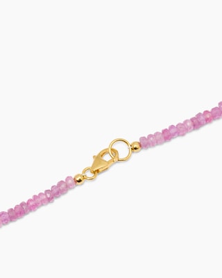 Produktabbildung 3 für Collier mit rosa Saphir