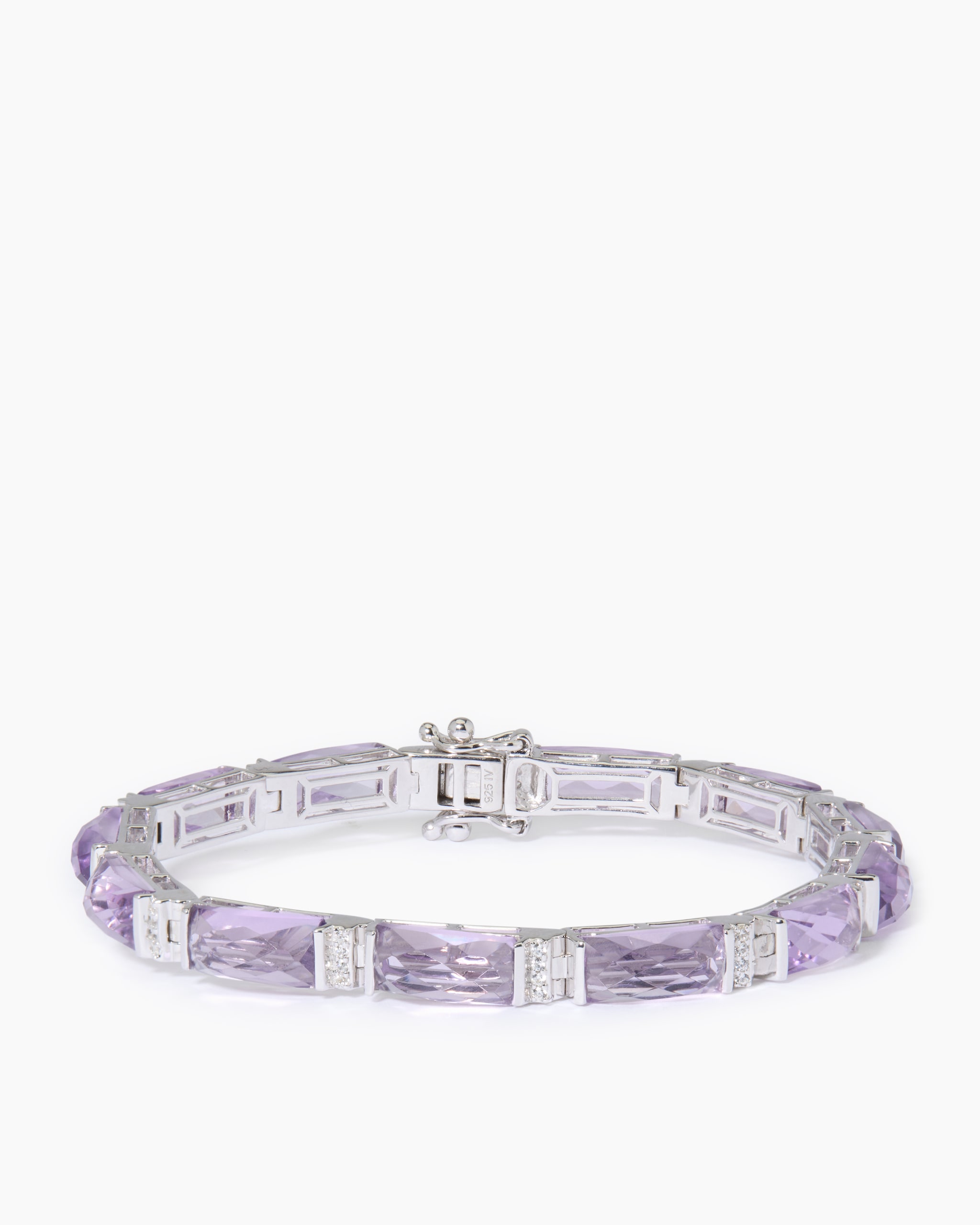 Produktabbildung für Armband mit Amethyst