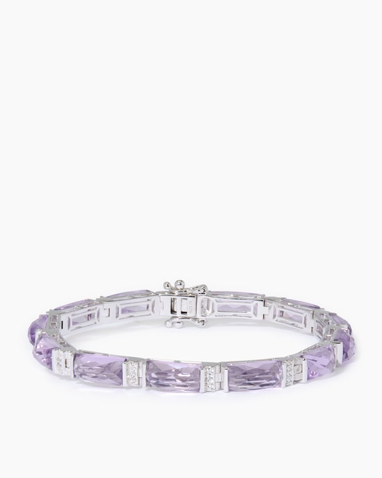 Produktabbildung für Armband mit Amethyst