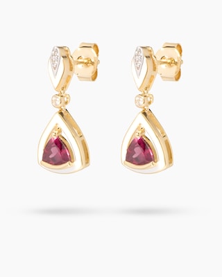 Produktabbildung 2 für Ohrstecker mit Rhodolith