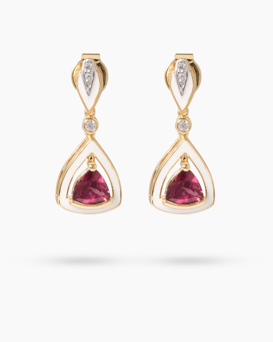 Produktabbildung für Ohrstecker mit Rhodolith