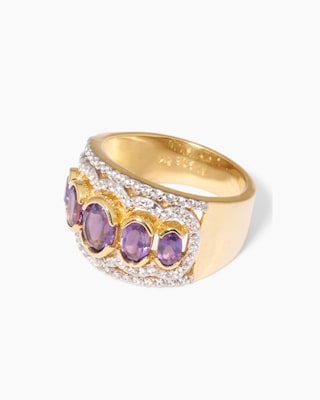 Produktabbildung 2 für Ring mit Amethyst