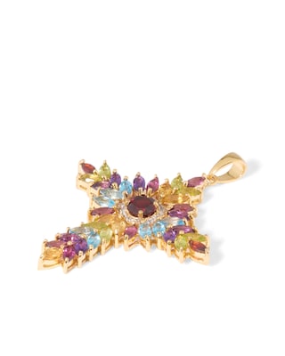 Produktabbildung 2 für Anhänger mit Multi-Edelsteinen