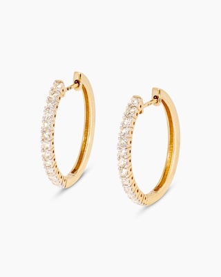 Produktabbildung 4 für Brillant-Creolen 1,00 ct