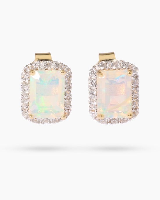 Produktabbildung für Ohrstecker mit äthiopischem Opal