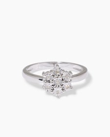 Produktabbildung für Ring mit Diamanten