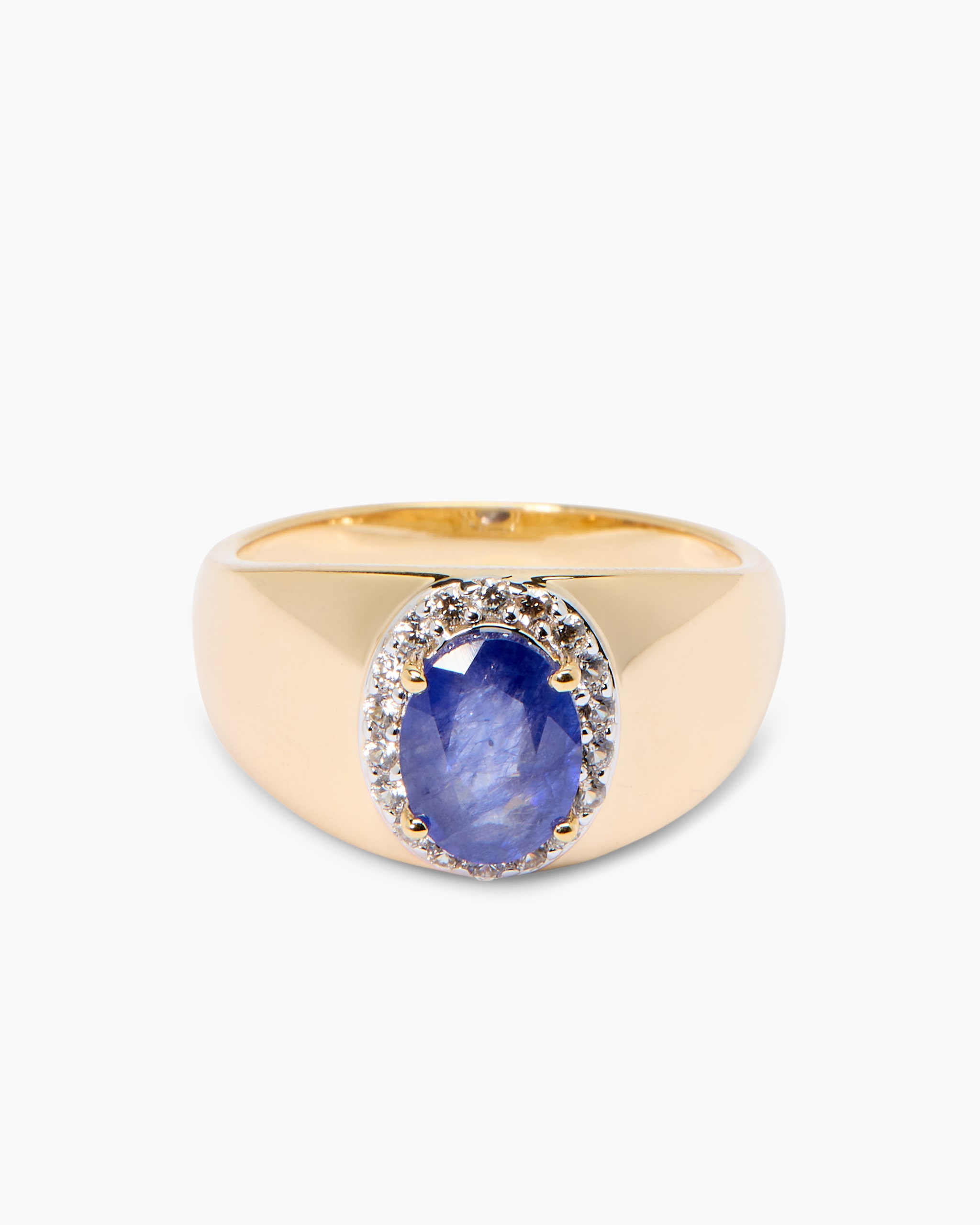 Produktabbildung für Ring mit Saphir
