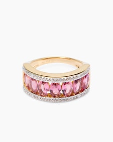 Produktabbildung für Ring mit Pink Turmalin & Zirkon