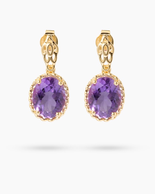 Ohrstecker mit Amethyst