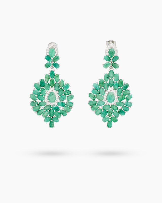 Ohrstecker mit Smaragd