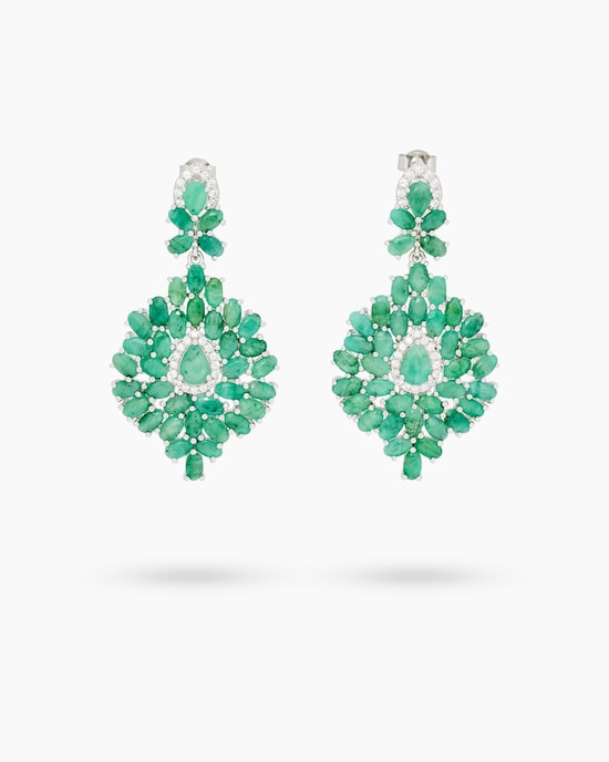 Produktabbildung für Ohrstecker mit Smaragd