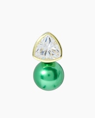 Produktabbildung für Anhänger mit Muschelkernperle 12 mm & Zirkonia