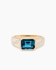 Produktabbildung für Ring mit Blautopas