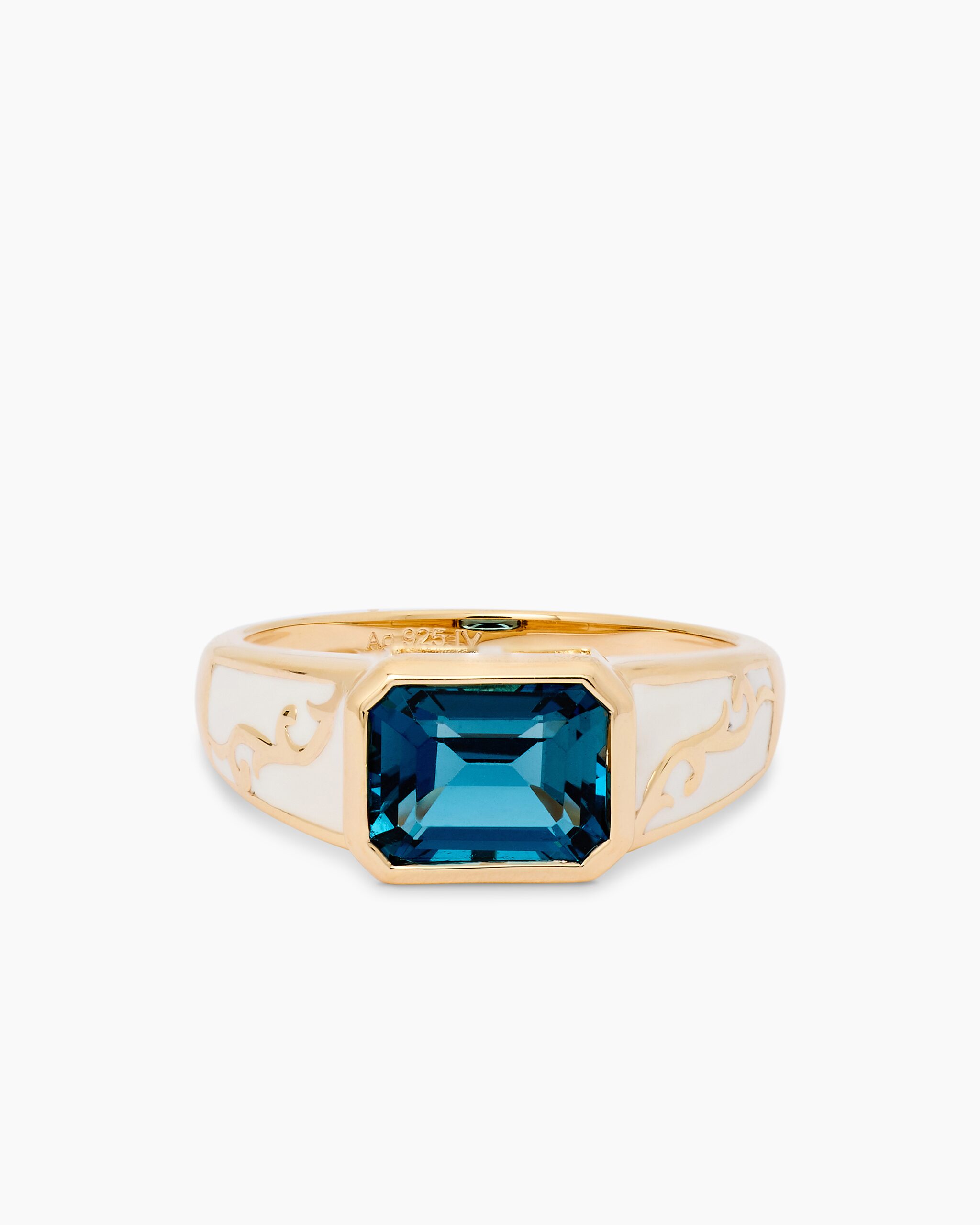 Produktabbildung für Ring mit Blautopas