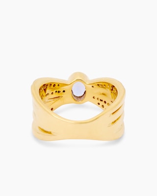 Produktabbildung 3 für Ring mit Tansanit AAA+ & Zirkon