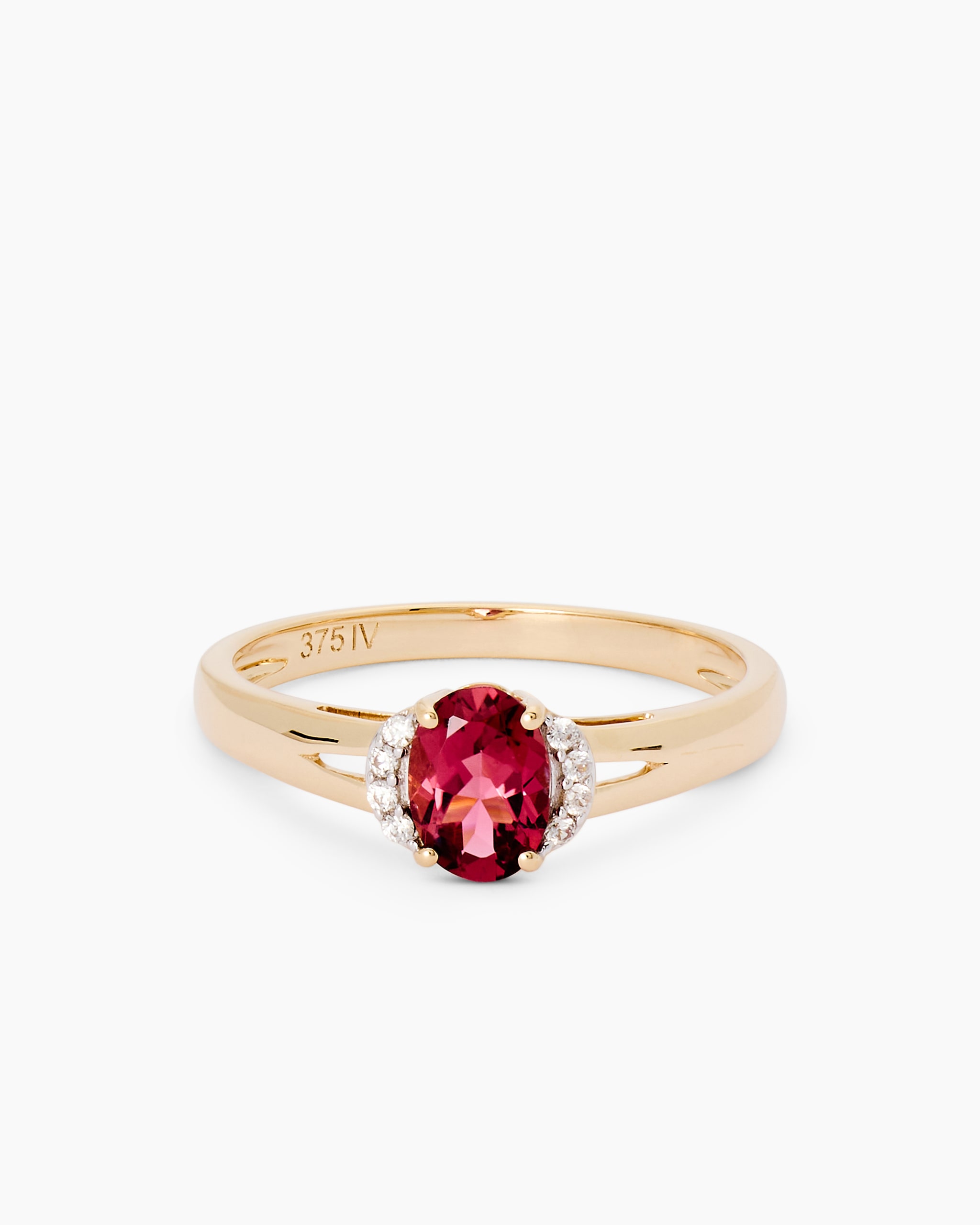 Produktabbildung für Ring mit Pink Turmalin und Zirkon